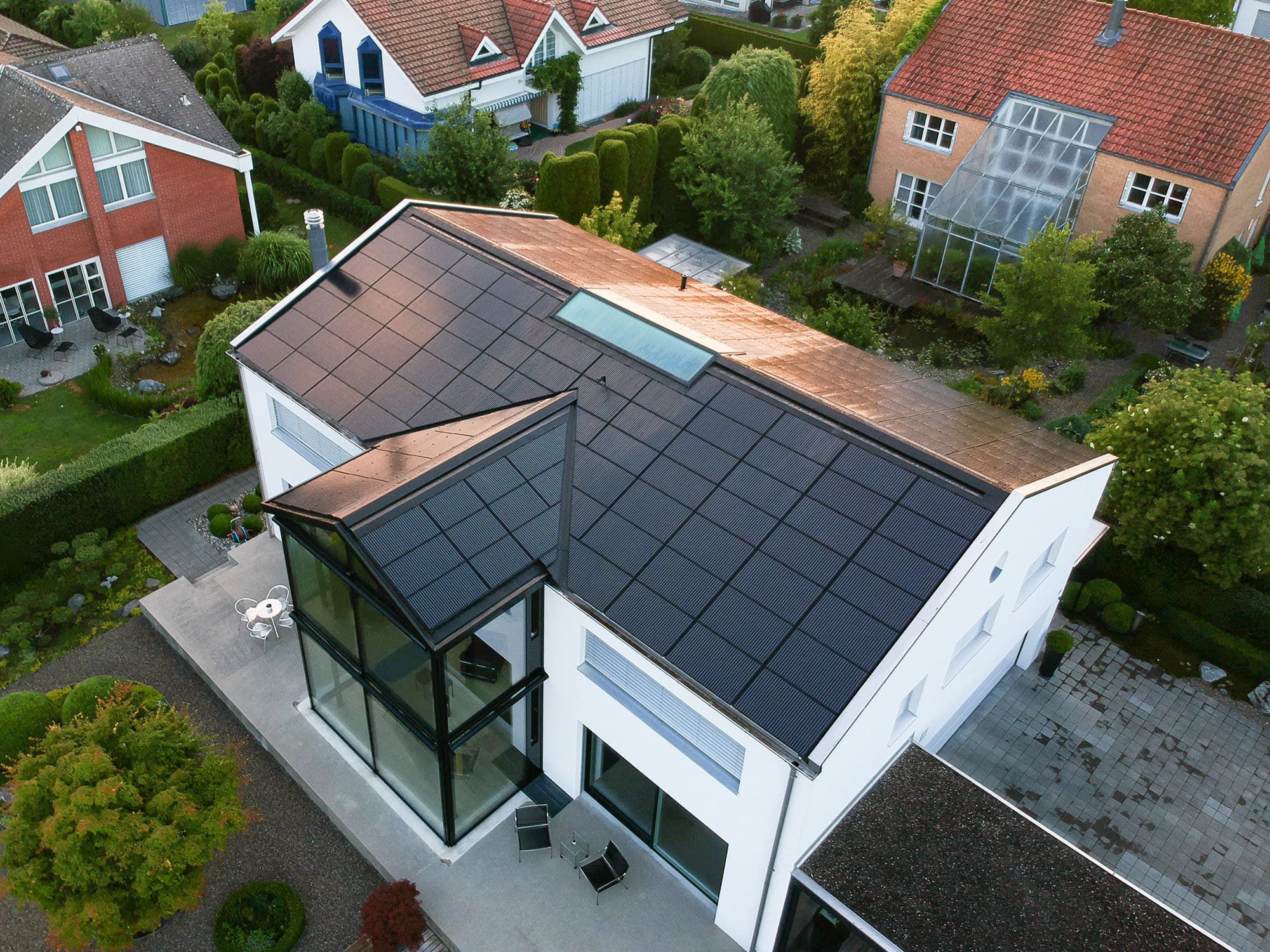 Aufdachanlage – Photovoltaik auf dem Dach
